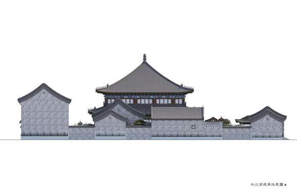 四合院設(shè)計(jì)效果圖