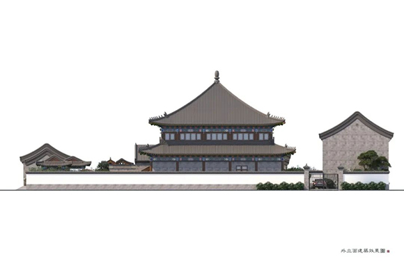 四合院設(shè)計(jì)效果圖