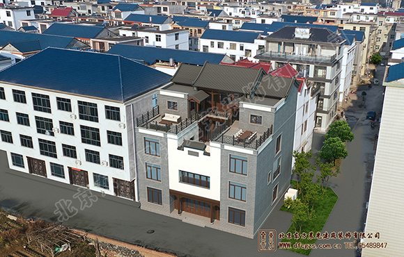 徽派中式建筑施工，逐步展現(xiàn)徽派建筑之美