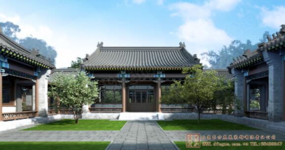 農(nóng)村仿古中式別墅裝修