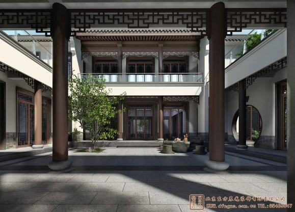 農村現(xiàn)代四合院