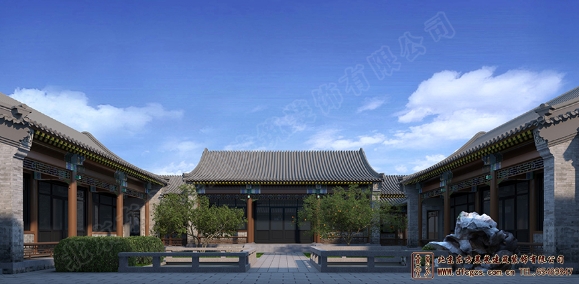 農(nóng)村四合院別墅