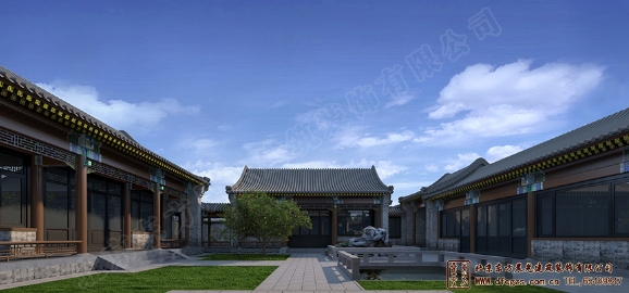 農(nóng)村四合院別墅