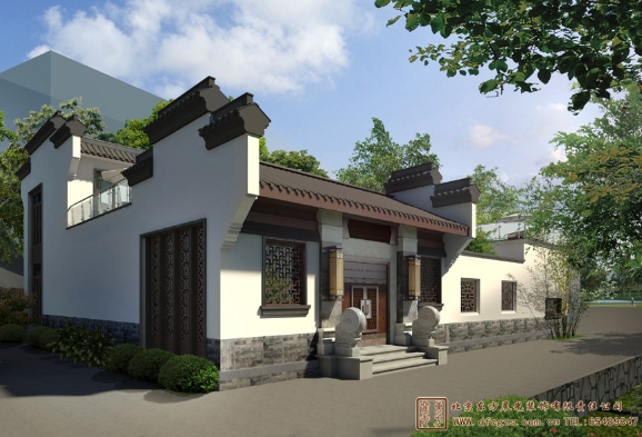 現(xiàn)代風四合院