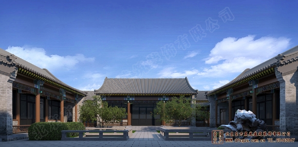 農(nóng)村中式建筑案例