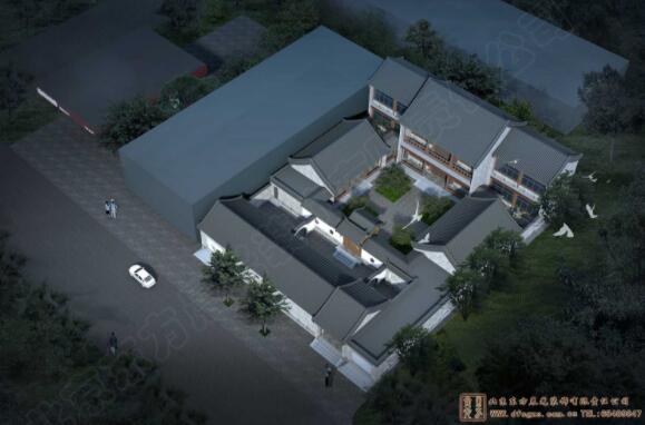 仿古中式宅院設(shè)計效果圖