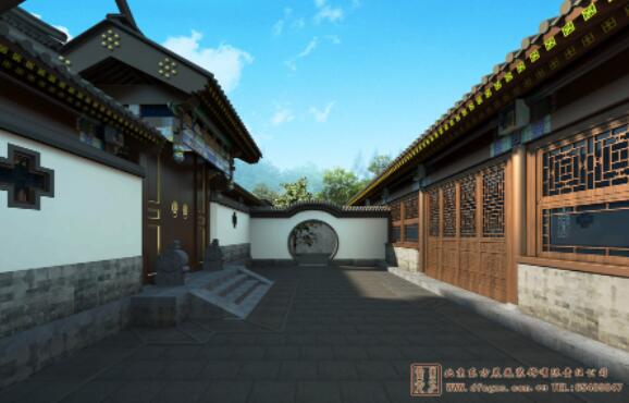 三進中式宅院設(shè)計