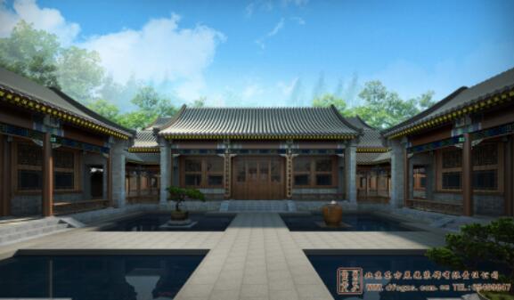 三進中式宅院設(shè)計