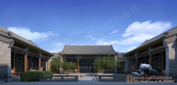 仿古四合院設(shè)計(jì)
