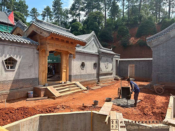 仿古建筑施工