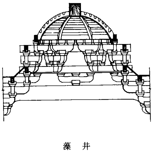 古建筑藻井
