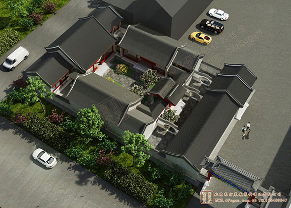 建筑設(shè)計四合院