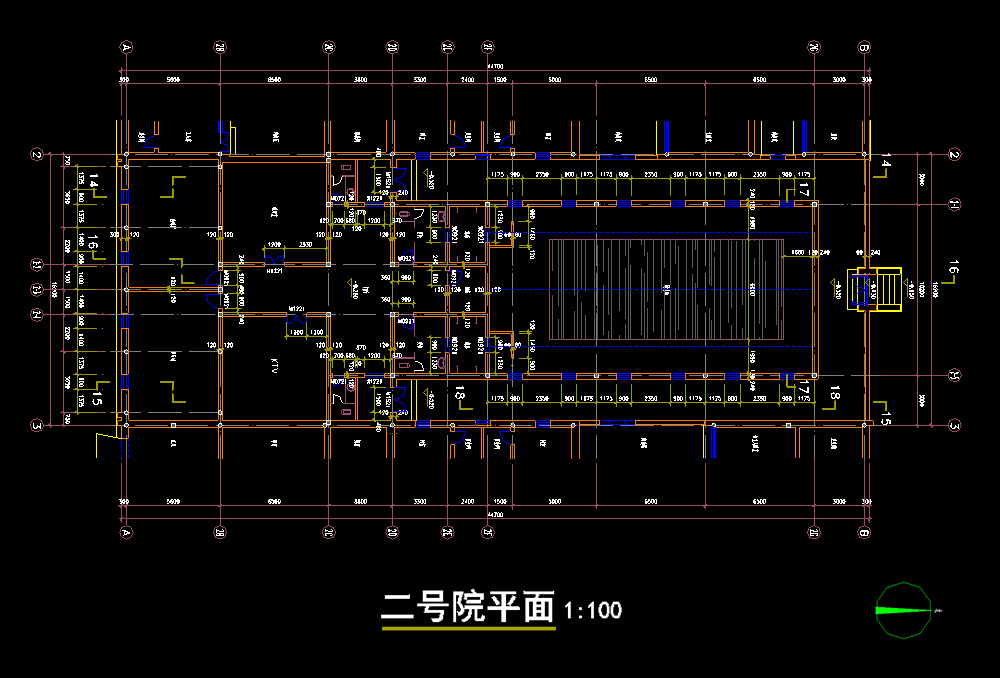 三進中式會所施工圖